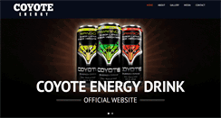 Desktop Screenshot of coyotedrinks.com